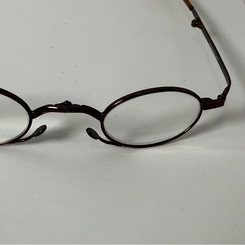 Flapjacks Folding Reading glasses with Case +2.00 Vintage Readers Orbiter I